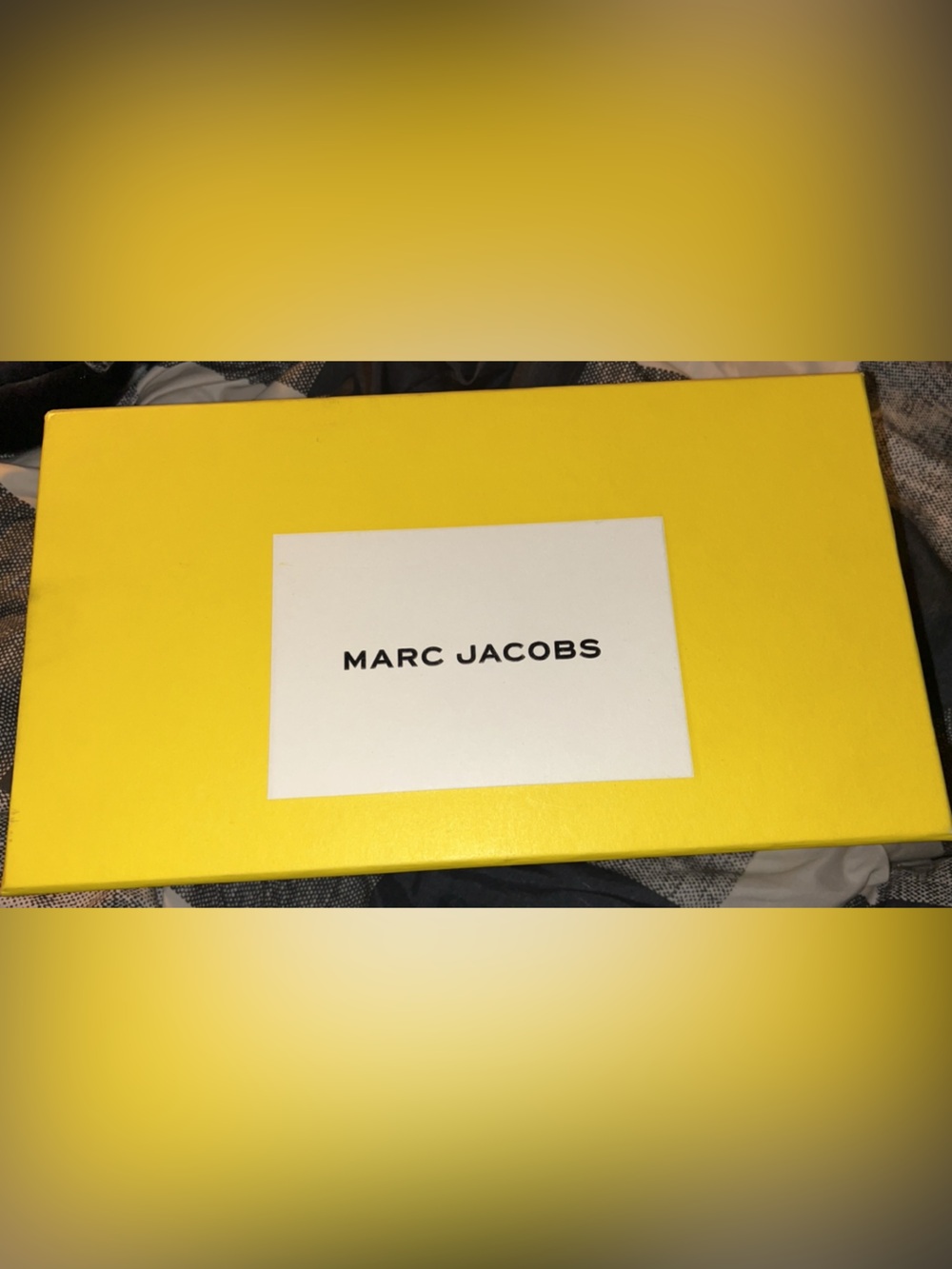 Marc Jacobs Yellow and White Women's Sandals Box